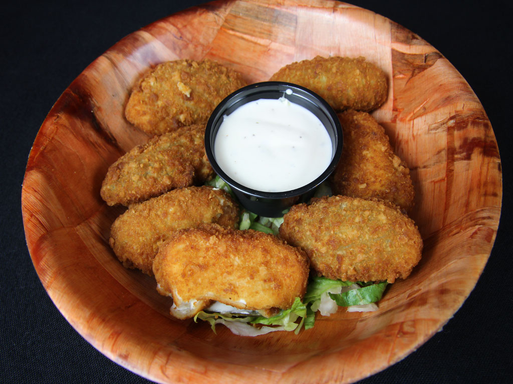 Order Jalapeno Poppers food online from The Thurman Cafe store, Columbus on bringmethat.com