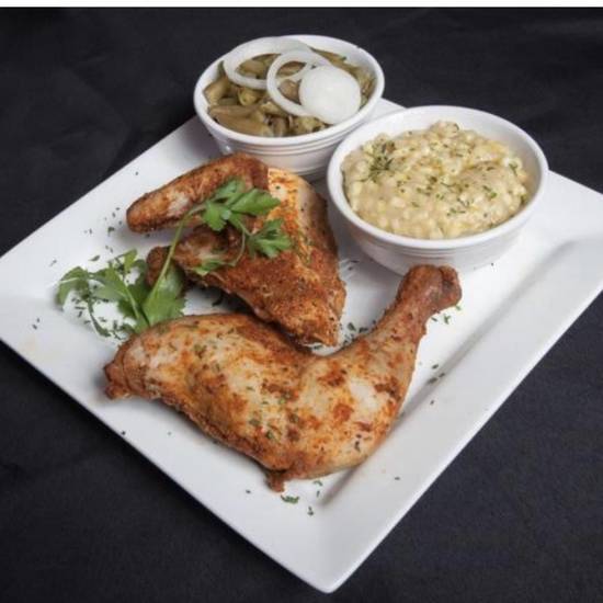 Order Baked Chicken food online from Who's Got Soul Southern Cafe store, Decatur on bringmethat.com