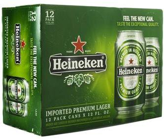 Order Heineken 12 PK cans 12 oz food online from Bws Beverage 2 store, Chicago on bringmethat.com