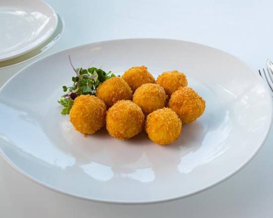 Order Crispy Risotto Balls food online from Fushimi Japanese Cuisine store, Brooklyn on bringmethat.com