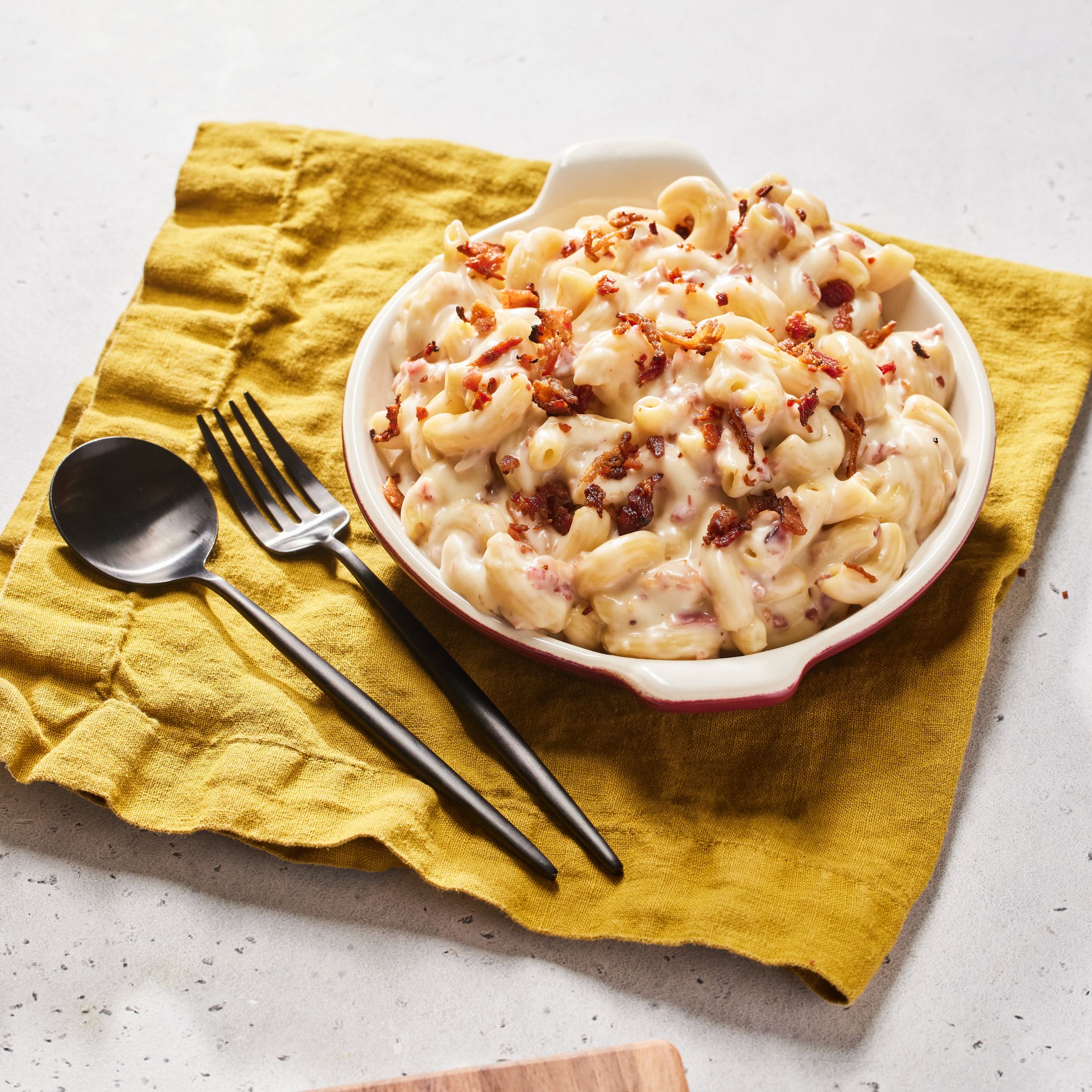 Order Garlicky Bacon Mac by Homeroom food online from Papalote Mexican Grill store, Palo Alto on bringmethat.com