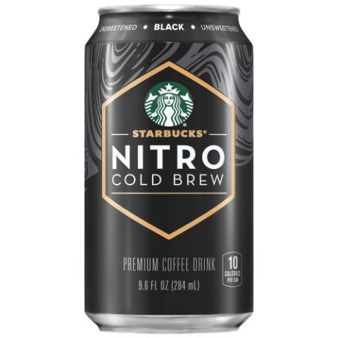 Order Starbucks Nitro Cold Brew Black Unsweetened 9.6oz food online from 7-Eleven store, San Juan Capistrano on bringmethat.com
