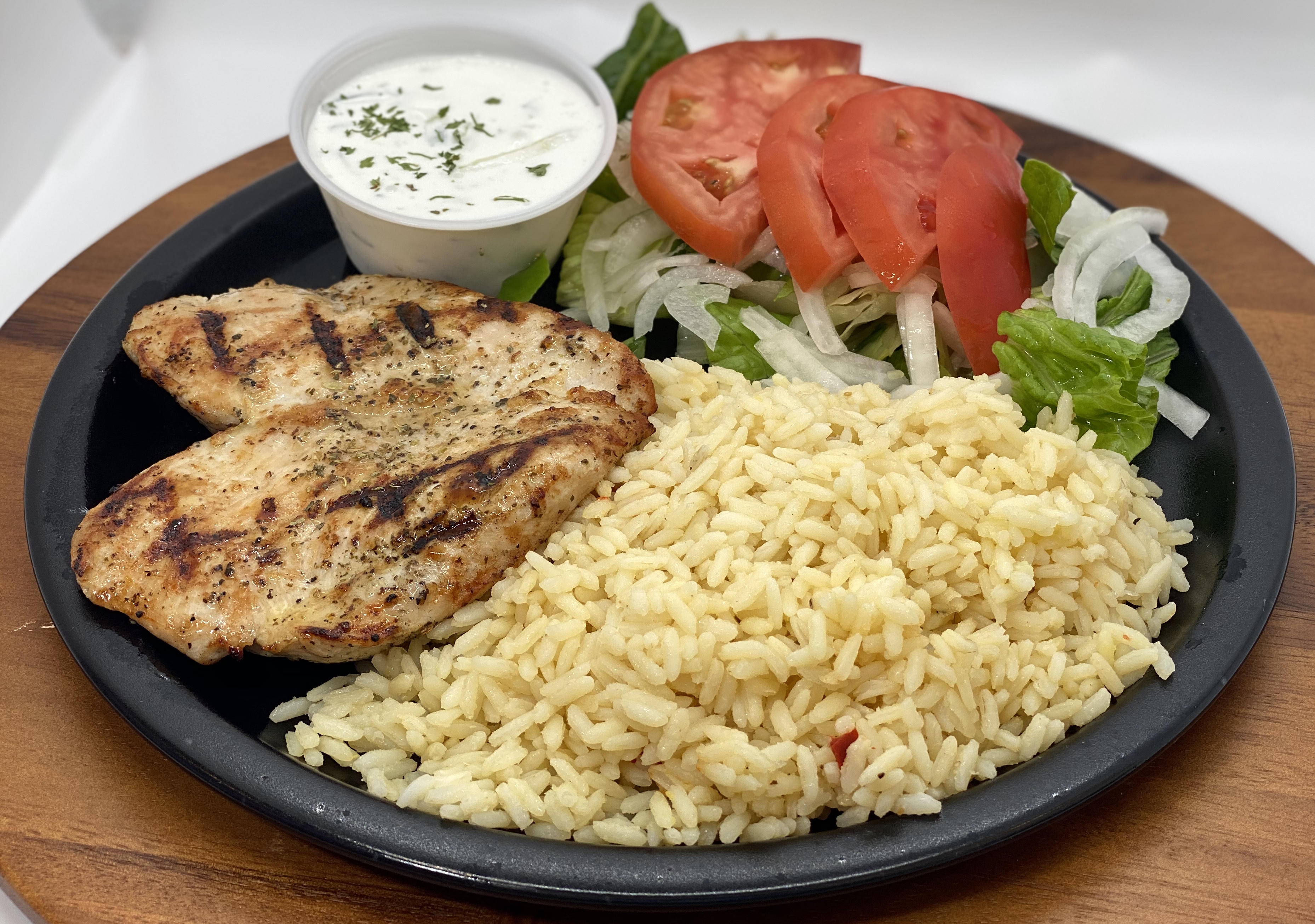Order Grilled Chicken Breast Plate food online from Evan's store, Des Plaines on bringmethat.com