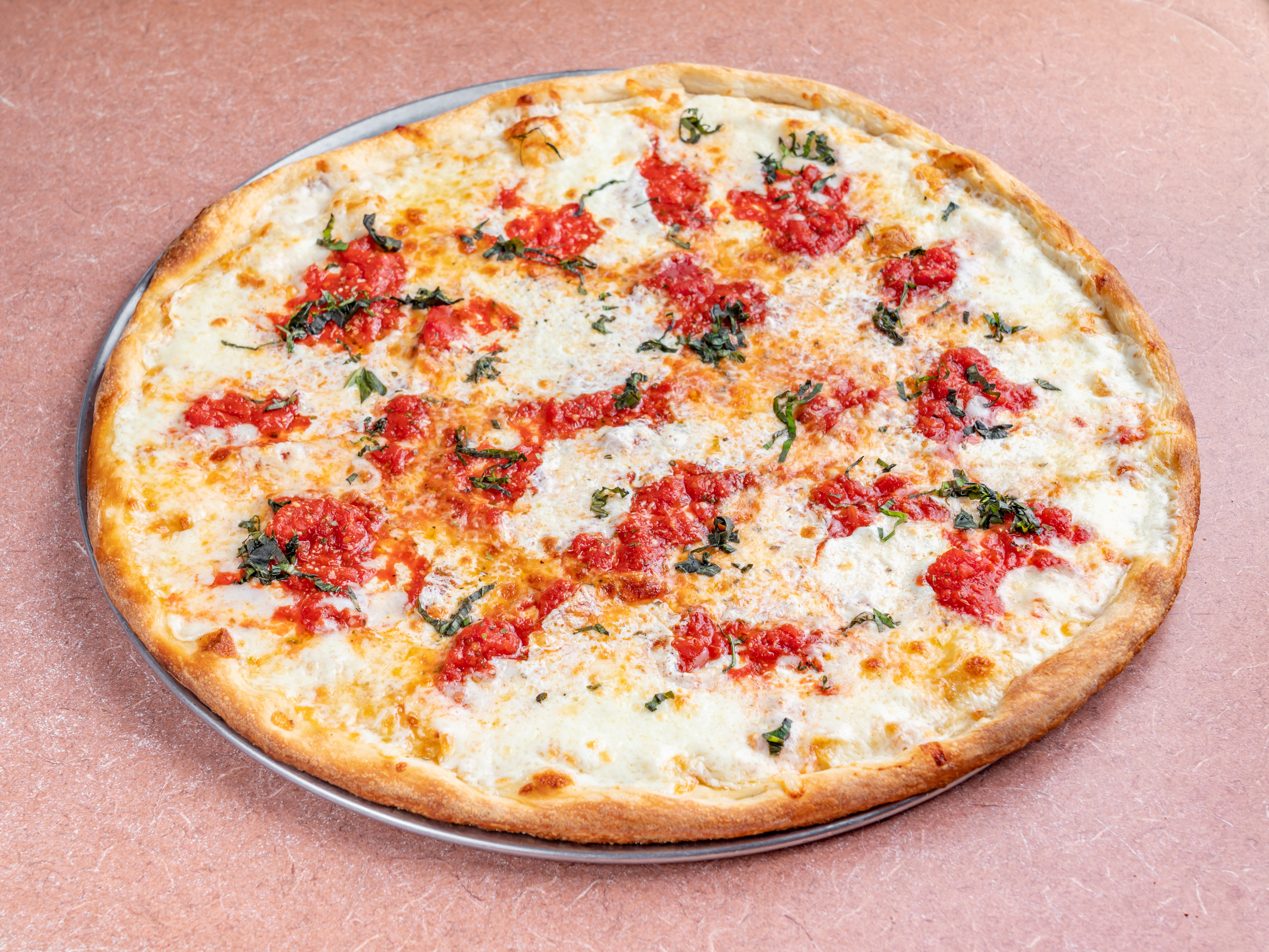 Order Margherita Pizza food online from Villa Maria Pizza store, Larchmont on bringmethat.com