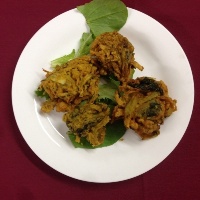 Order Vegetable Pakoras food online from Kamal Palace Cuisine of India store, Long Beach on bringmethat.com