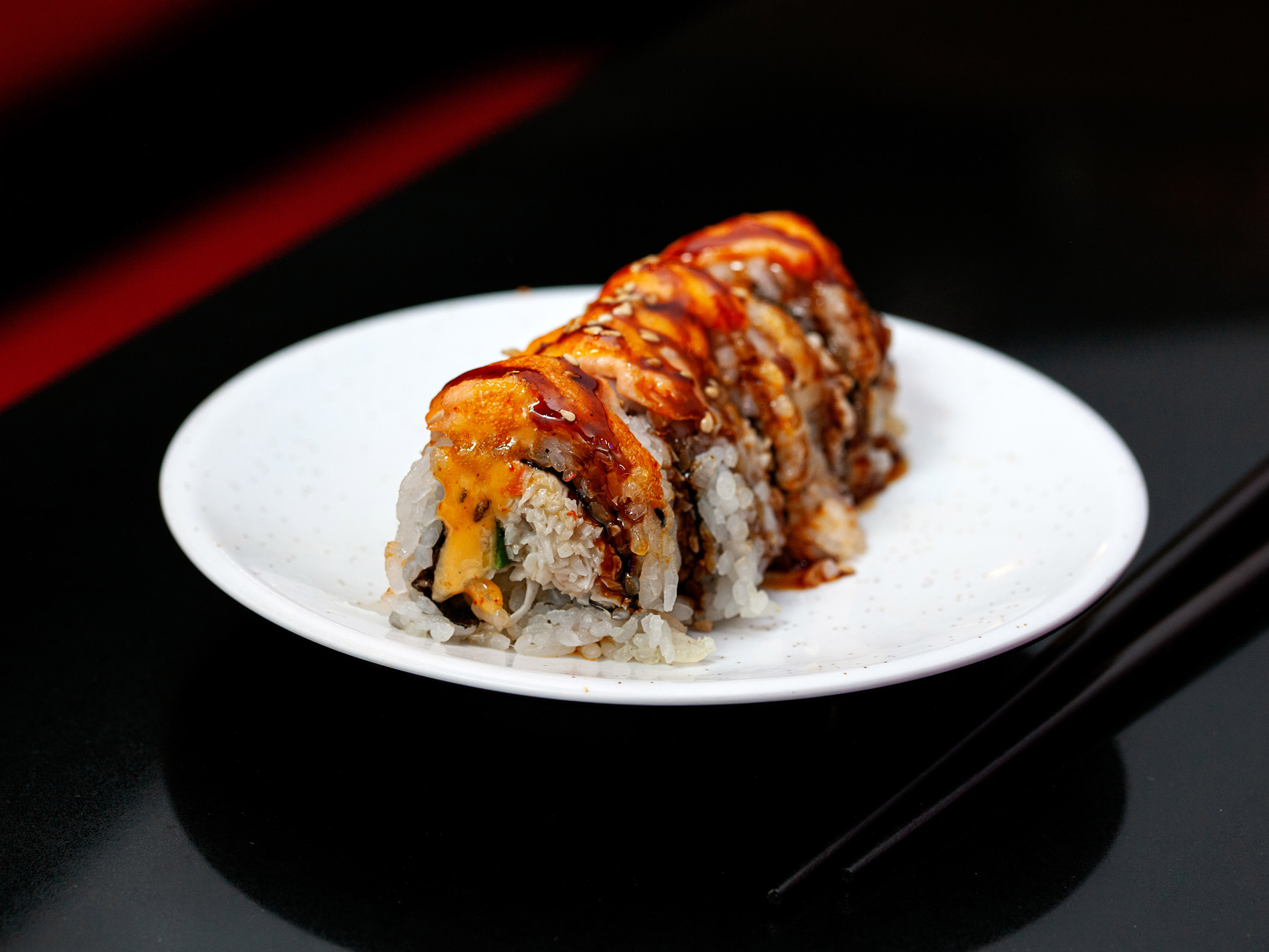 Order Lion King Roll food online from Sushi Ohana store, Portland on bringmethat.com