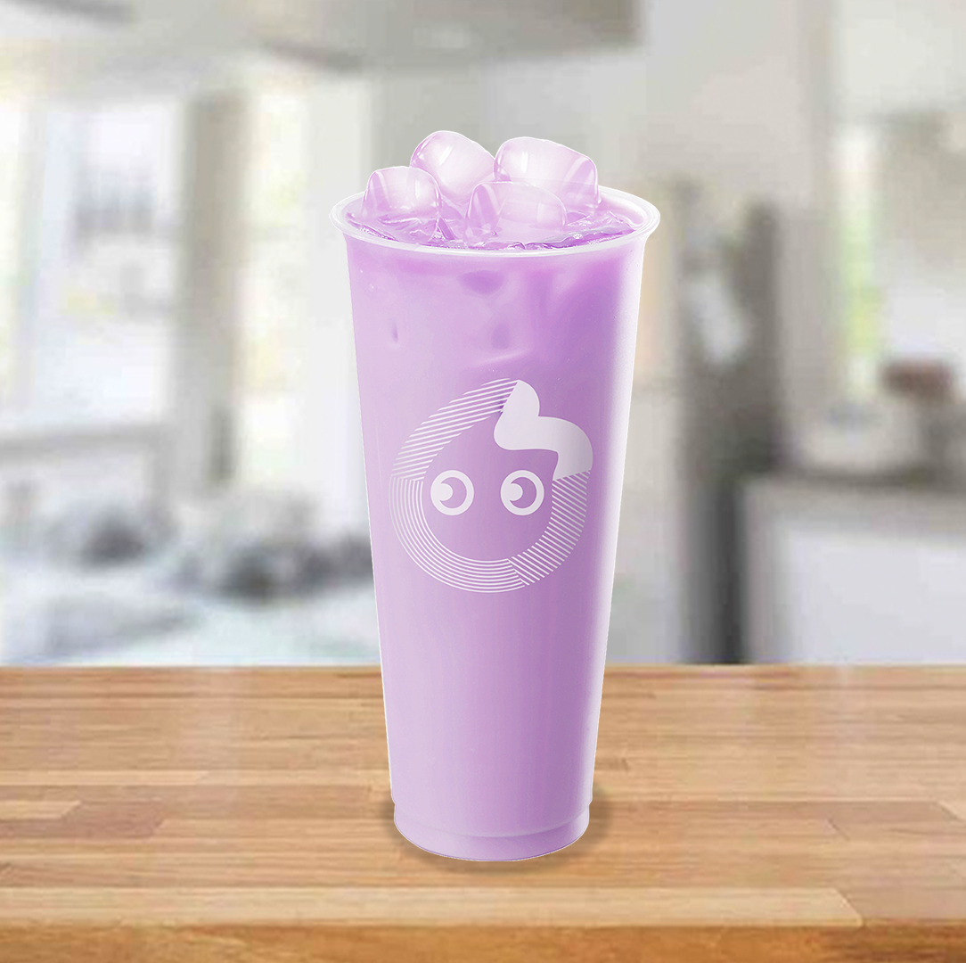 Order Taro Milk Tea food online from Coco Fresh Tea & Juice store, New York on bringmethat.com