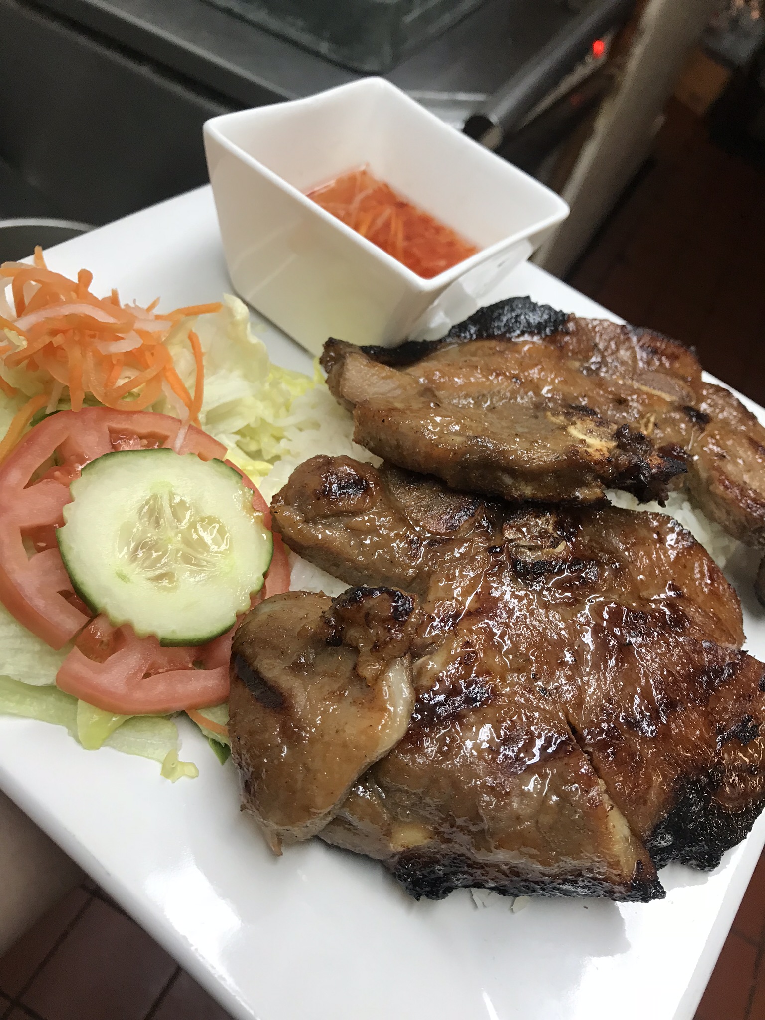 Order Grilled Pork Chop food online from O-sha store, Watertown on bringmethat.com