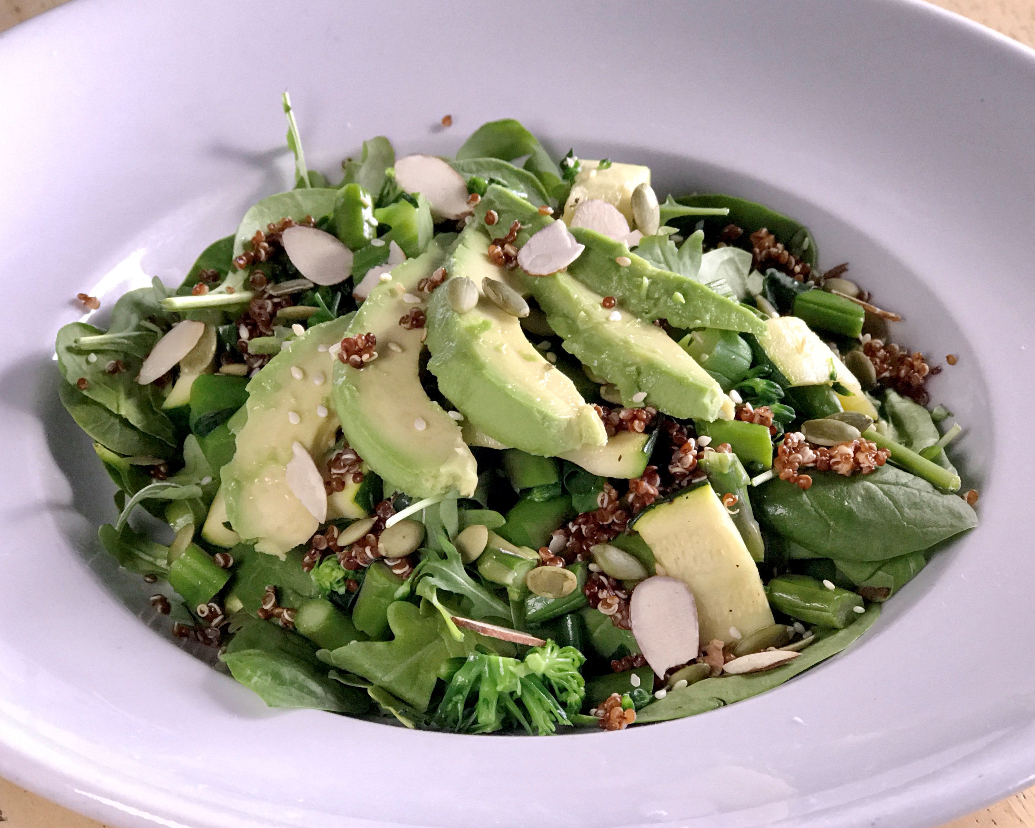 Order Greens and Grains Salad food online from Bluesalt Fish Grill store, Redondo Beach on bringmethat.com