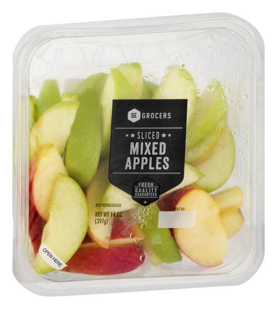 Order Se Grocers · Sliced Mixed Apples (14 oz) food online from Winn-Dixie store, Apollo Beach on bringmethat.com