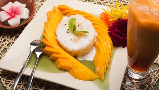 Order Mango Sticky Rice food online from Street Side Thai Kitchen store, San Diego on bringmethat.com