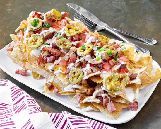 Order Swamp Nachos food online from Half Moon Grill store, New Orleans on bringmethat.com
