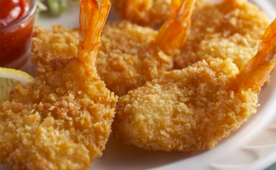 Order 4. 4 Golden Fried Jumbo Shrimp food online from China Kitchen store, Anaheim on bringmethat.com