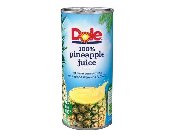 Order Dole Pineapple Juice (15 oz) food online from Firebelly Wings store, Fairburn on bringmethat.com