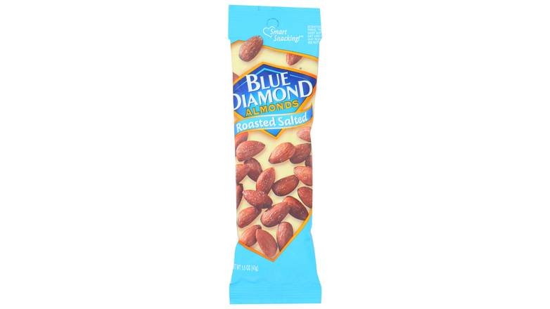 Order Blue Diamond Roasted And Salted Almonds 1.5 Oz food online from Valero Food Mart store, Murrayville on bringmethat.com