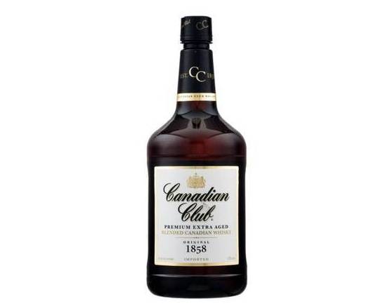 Order Canadian Club, 1.75L whiskey (40.0% ABV) food online from Cold Spring Liquor store, Liberty Hill on bringmethat.com