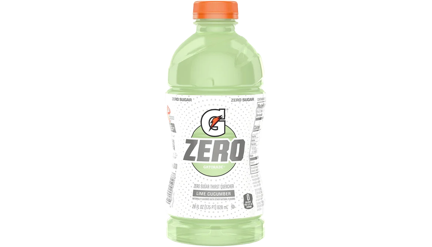 Order Gatorade Zero Lime Cucumber 28oz food online from Chevron Extramile store, Temecula on bringmethat.com