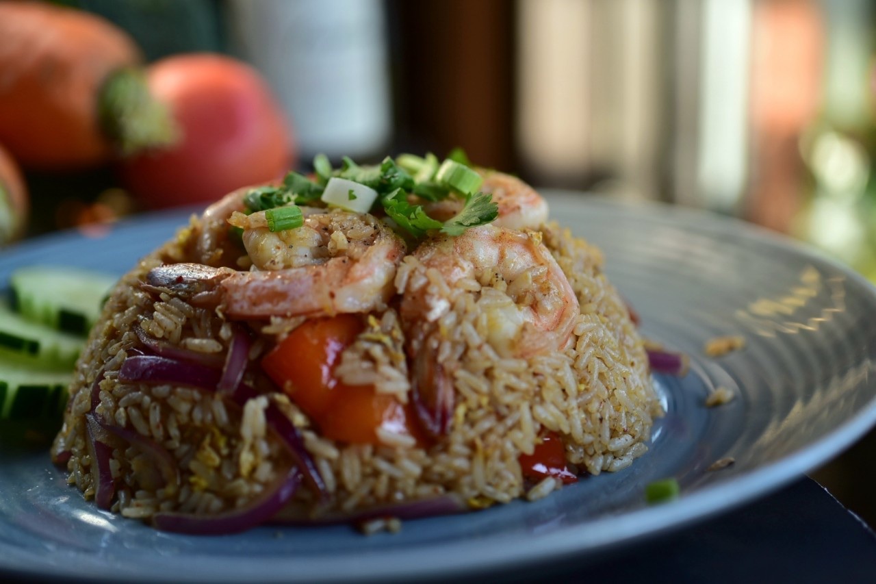 Order Pik Pow Fried Rice food online from Brown Sugar Cafe store, Boston on bringmethat.com