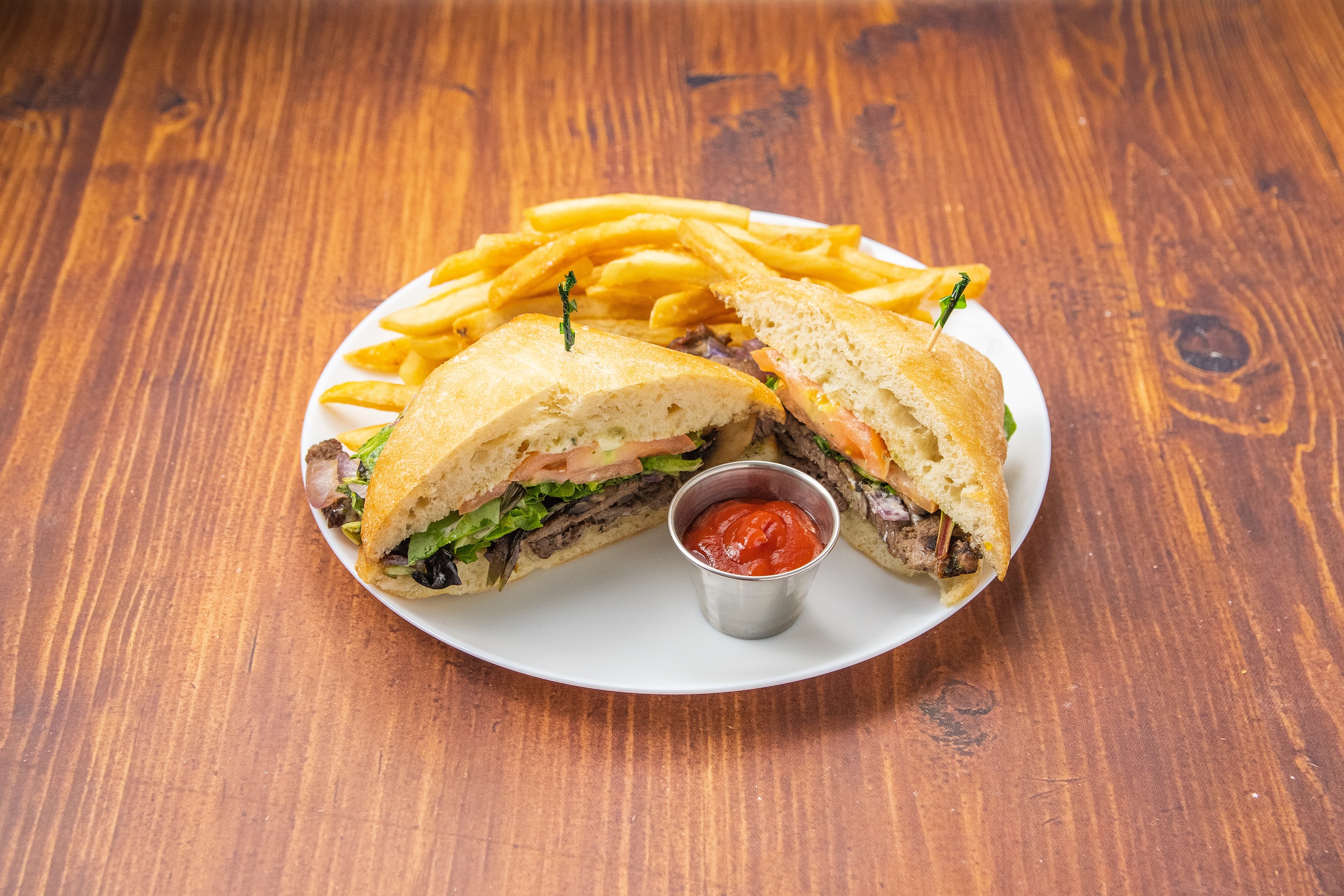 Order Steak Sandwich food online from E Che Pizza store, Los Angeles on bringmethat.com