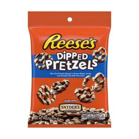 Order Reese's Dipped Pretzels food online from Exxon Food Mart store, Port Huron on bringmethat.com