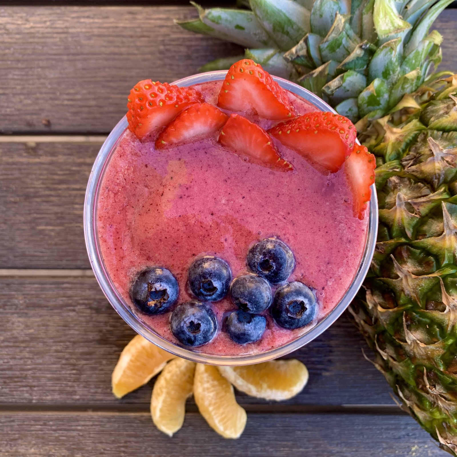Order Pineapple Sensation Smoothie food online from Naturewell store, Los Angeles on bringmethat.com