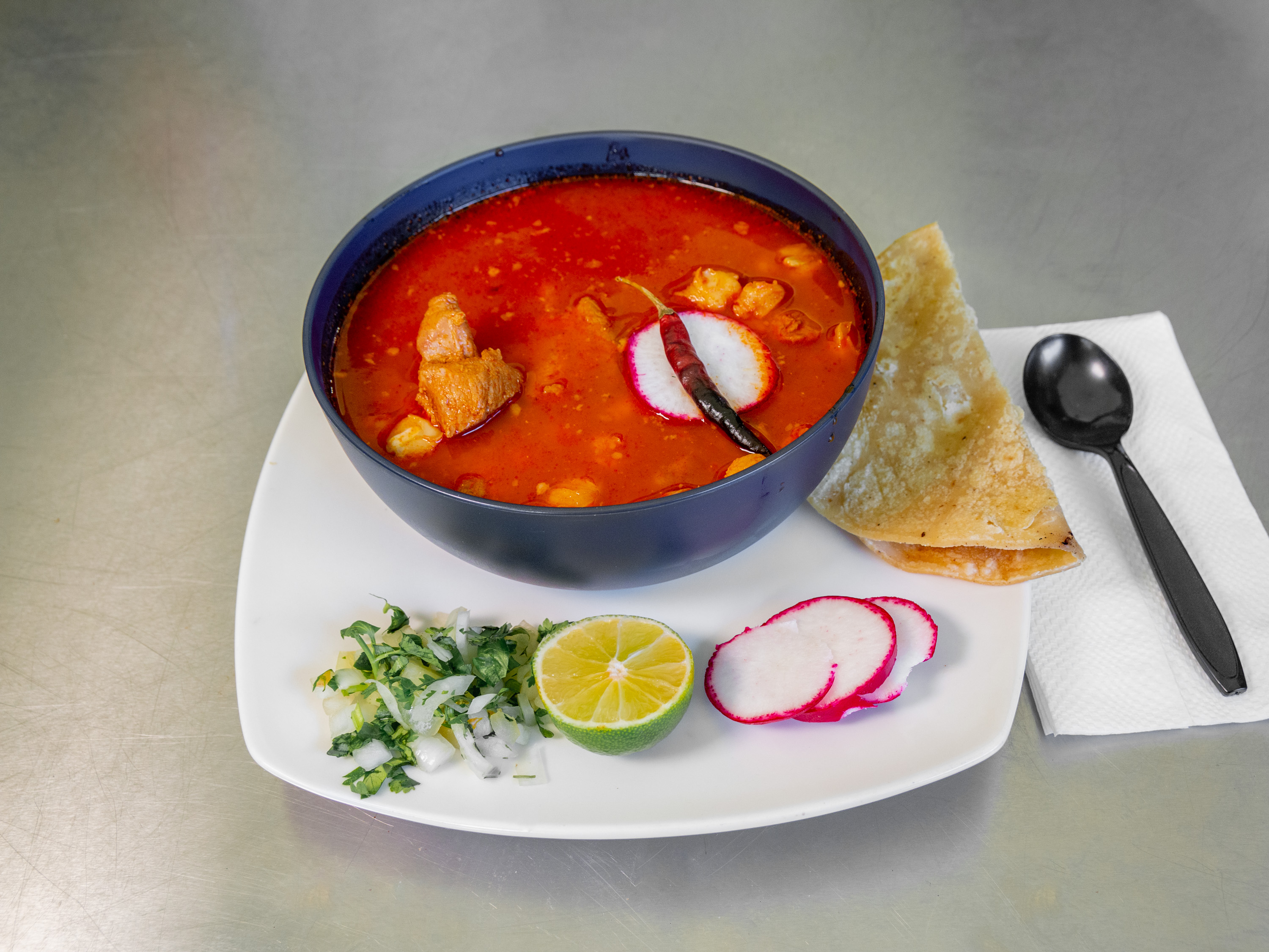 Order Posole 32 oz. food online from Build Your Own Meal store, Lake Forest on bringmethat.com