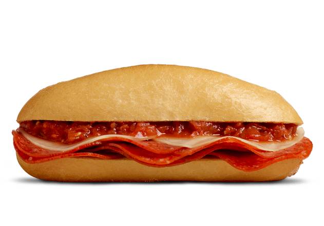 Order Hot Hoagies - Pepperoni Pizza *sauce contains pork & beef* food online from Wawa 200 store, Chalfont on bringmethat.com