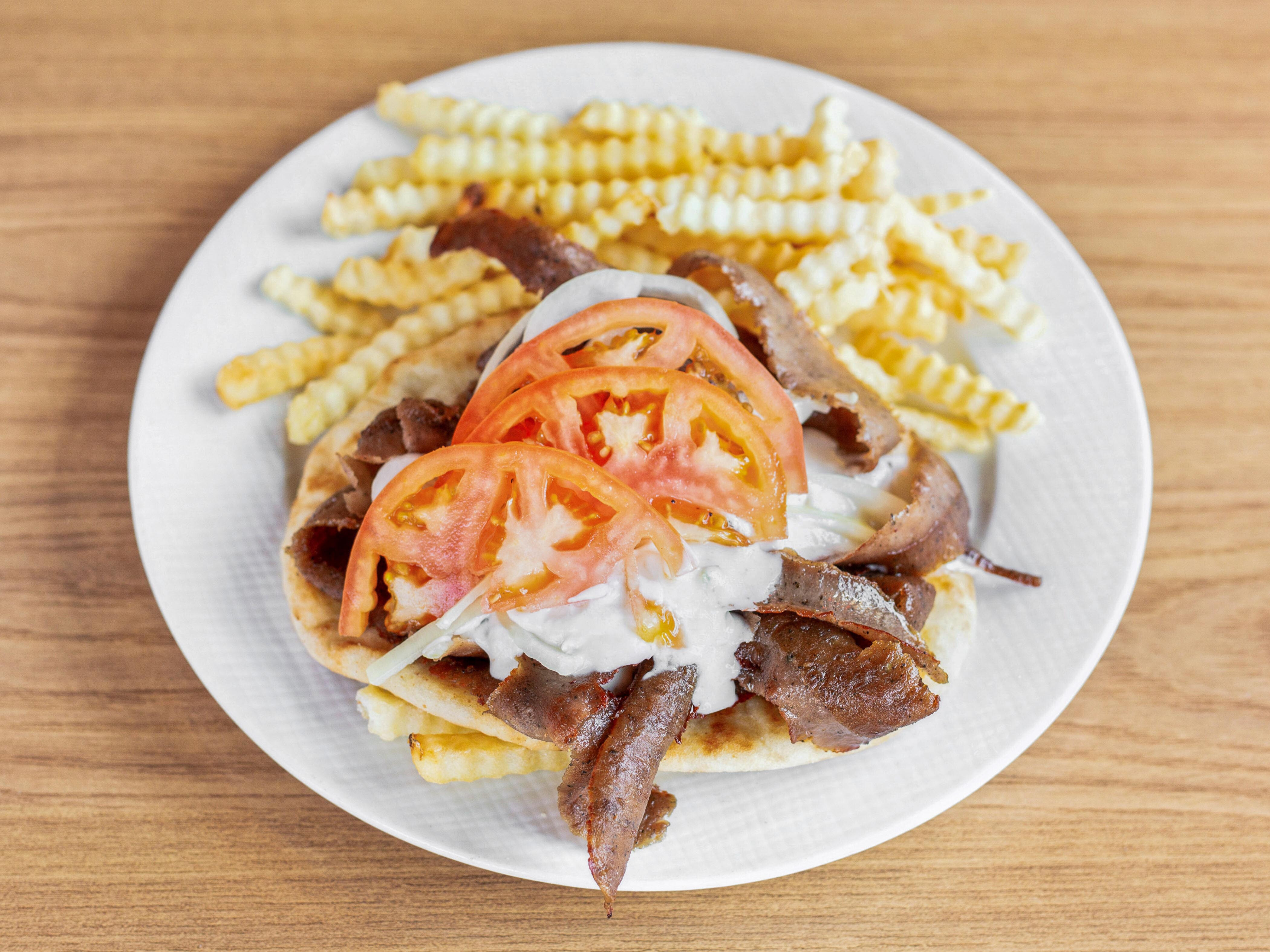order online - Gyros Sandwich from The Hat Chicago on bringmethat.com