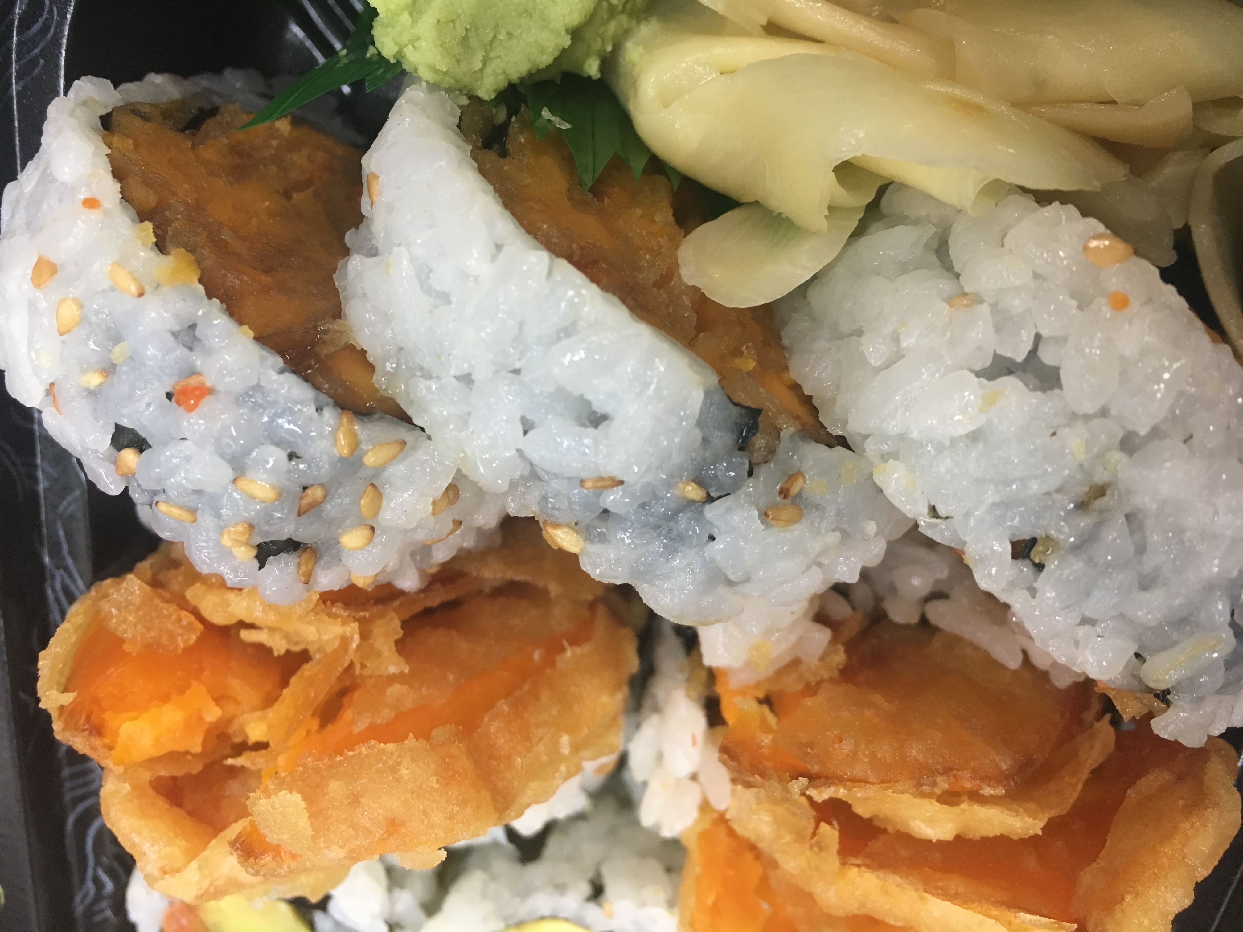 Order Sweet Potato Tempura Roll food online from Palace of Japan store, Bronx on bringmethat.com