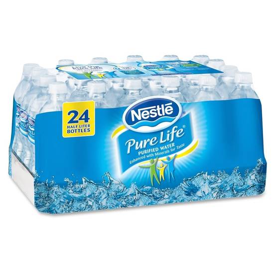 Order Nestle Pure Life Water - 24 Pack food online from Lone Star store, Sunnyvale on bringmethat.com