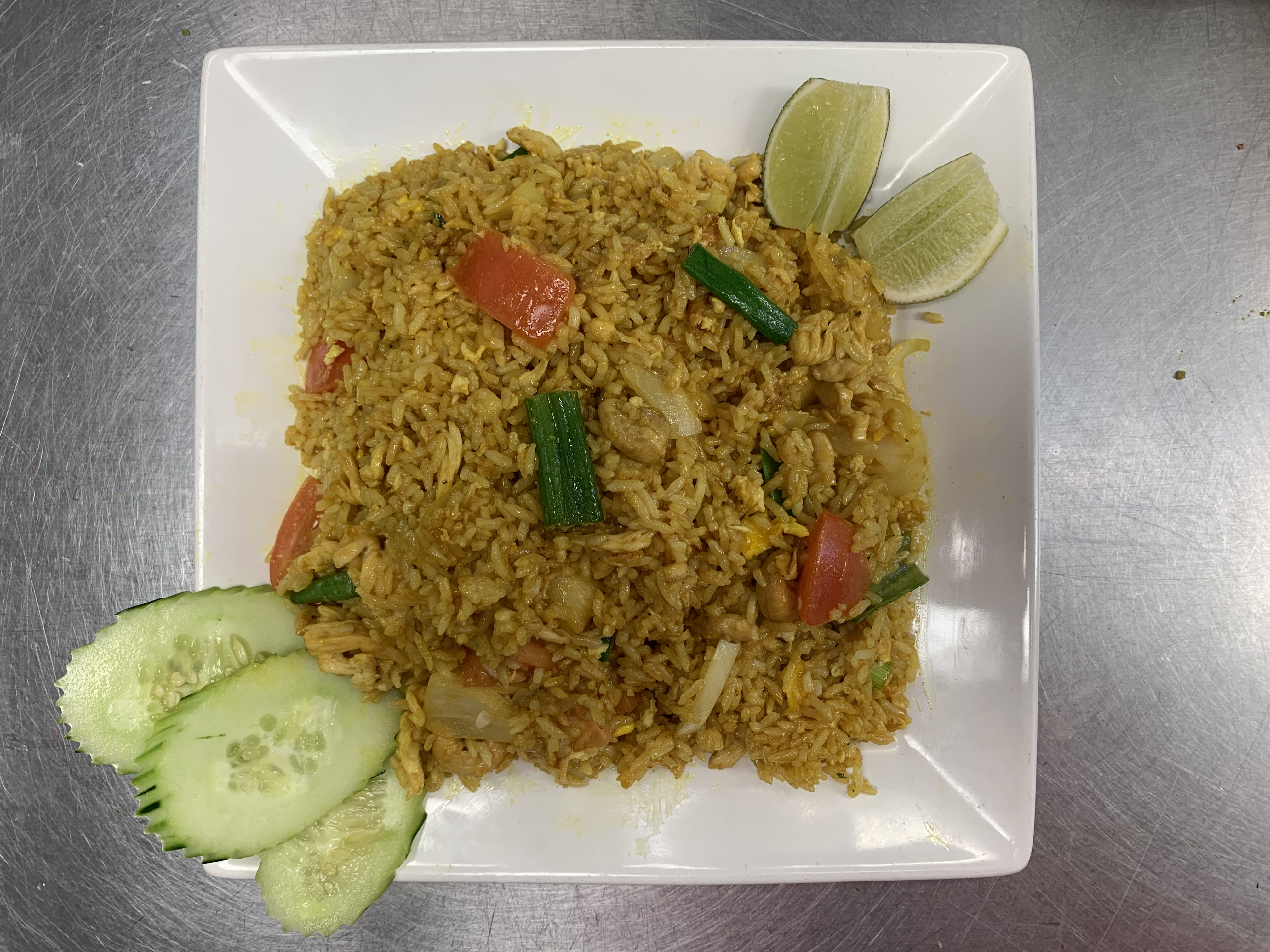 Order Pineapple Fried Rice food online from Mee Mee"S Authentic Thai Cuisine store, Temple on bringmethat.com
