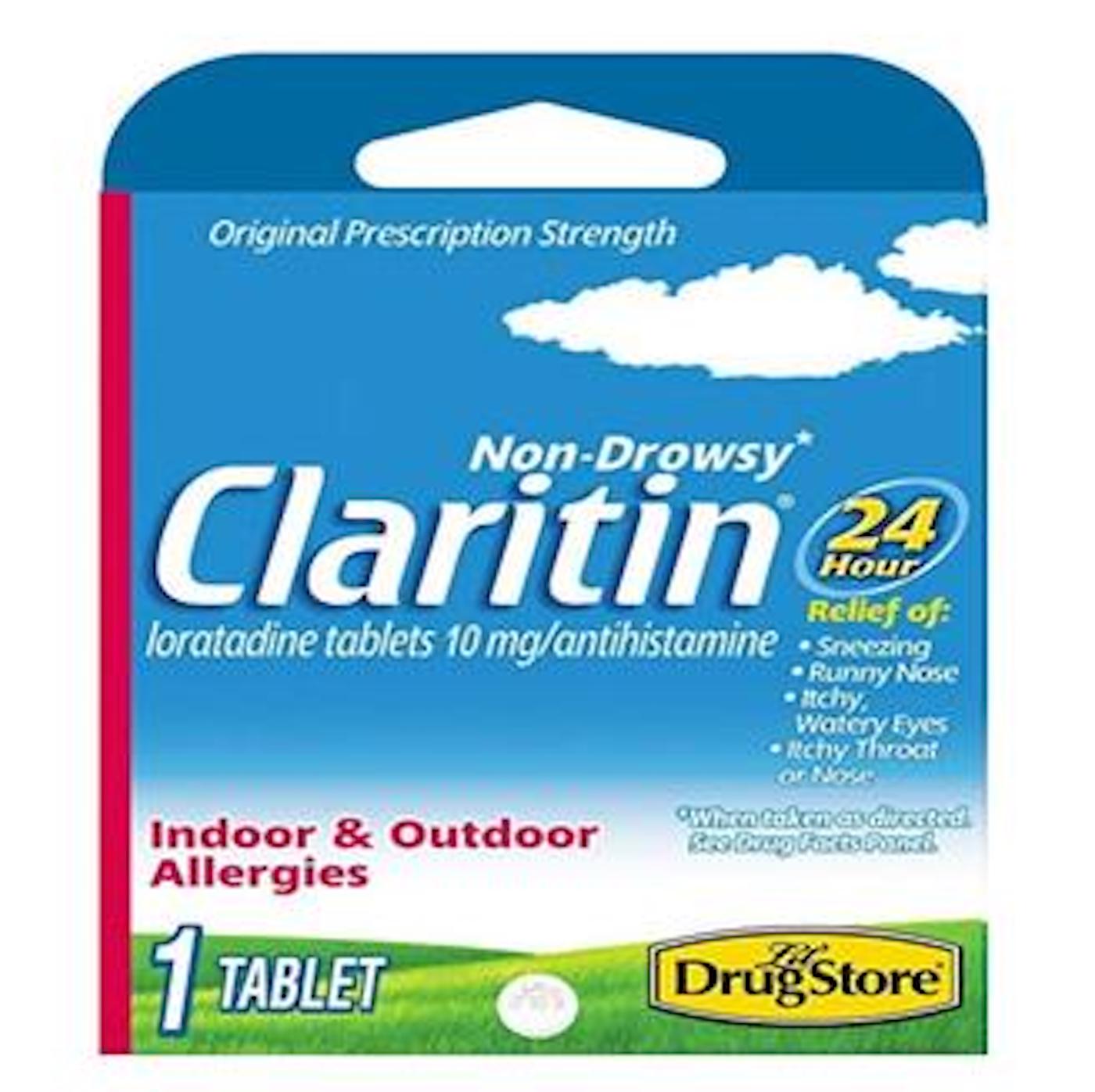 Order Claritin Allergy Non-Drowsy 1pc food online from Chevron Extramile store, Cameron Park on bringmethat.com