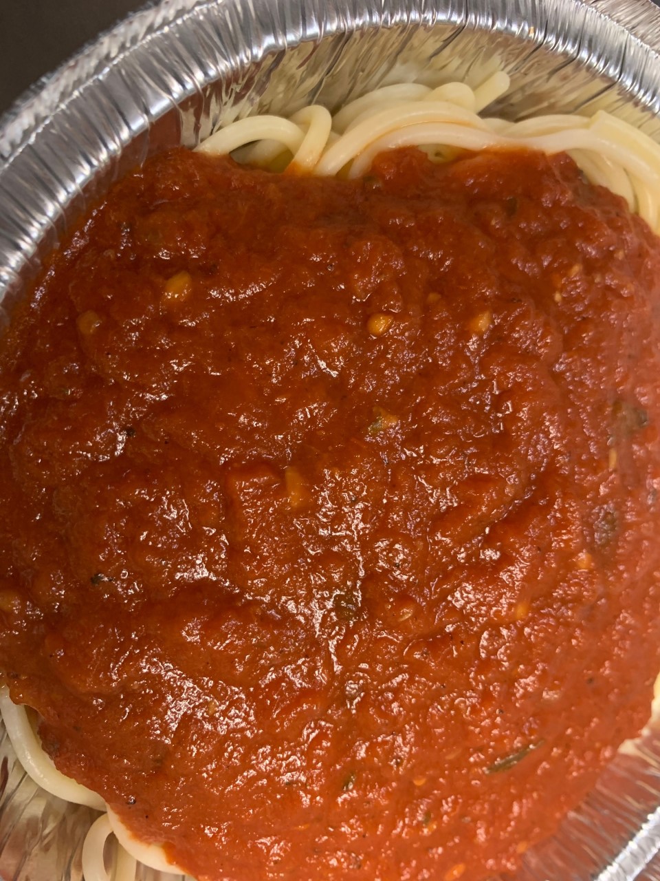 Order Spaghetti with Meat Sauce food online from Nancy Pizza store, Niles on bringmethat.com