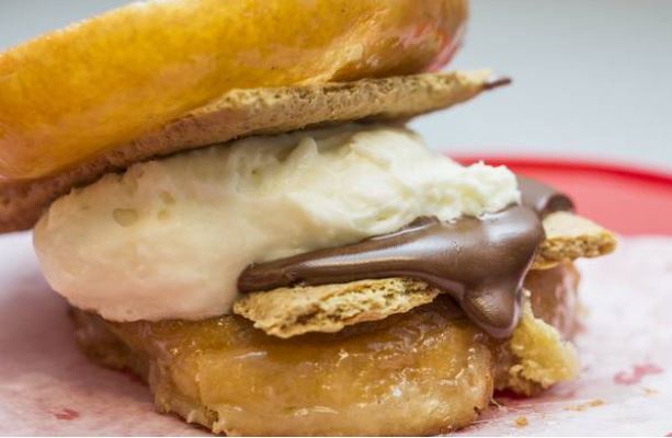 Order S'More Donut food online from Tom & Chee store, Oklahoma City on bringmethat.com