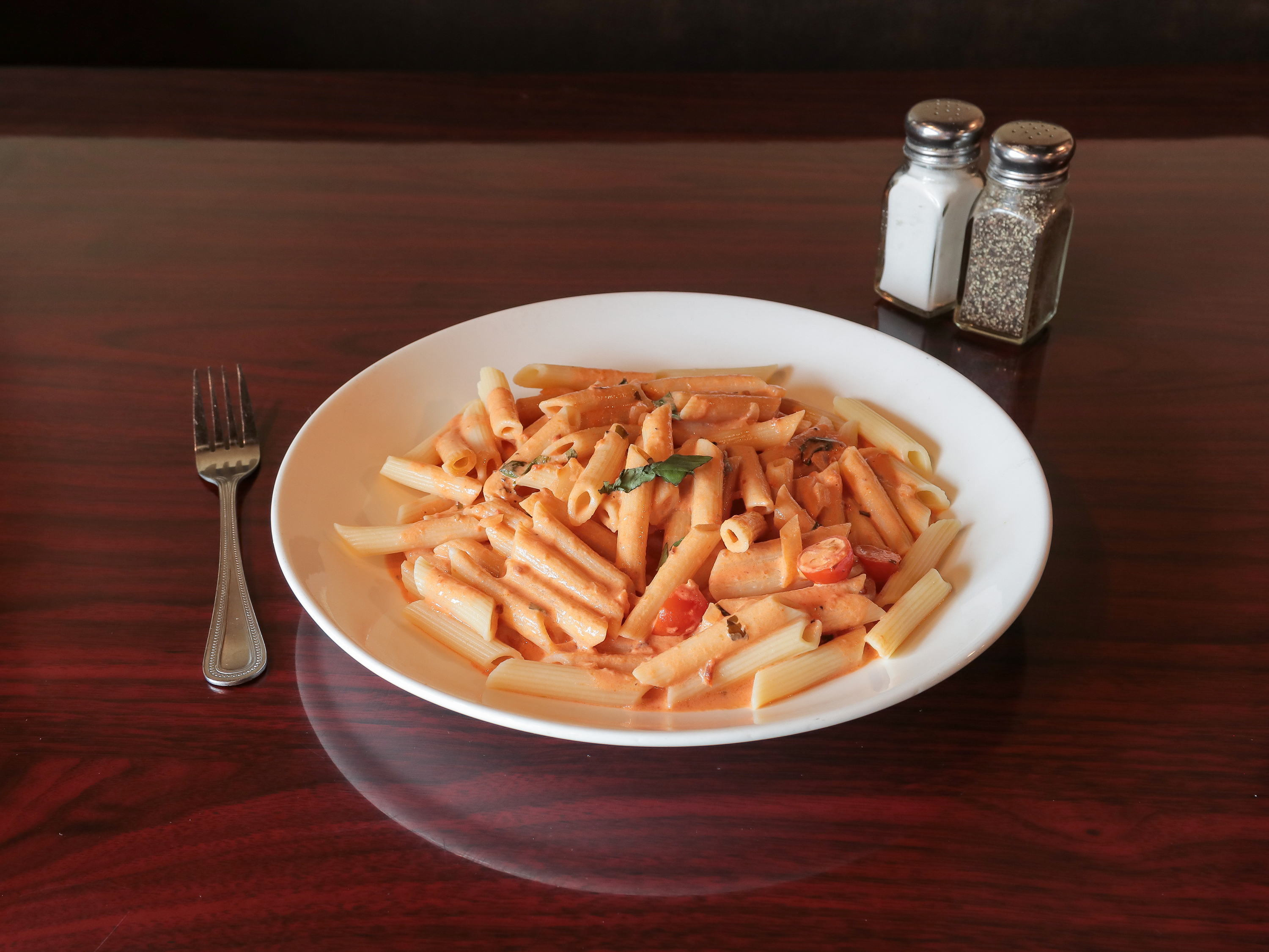 Order Pasta with Pink Vodka Sauce food online from Penn Pizza Restaurant store, Allentown on bringmethat.com