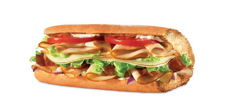Order Turkey Bacon Guacamole Premium Sub food online from Quiznos - Automall store, Fremont on bringmethat.com