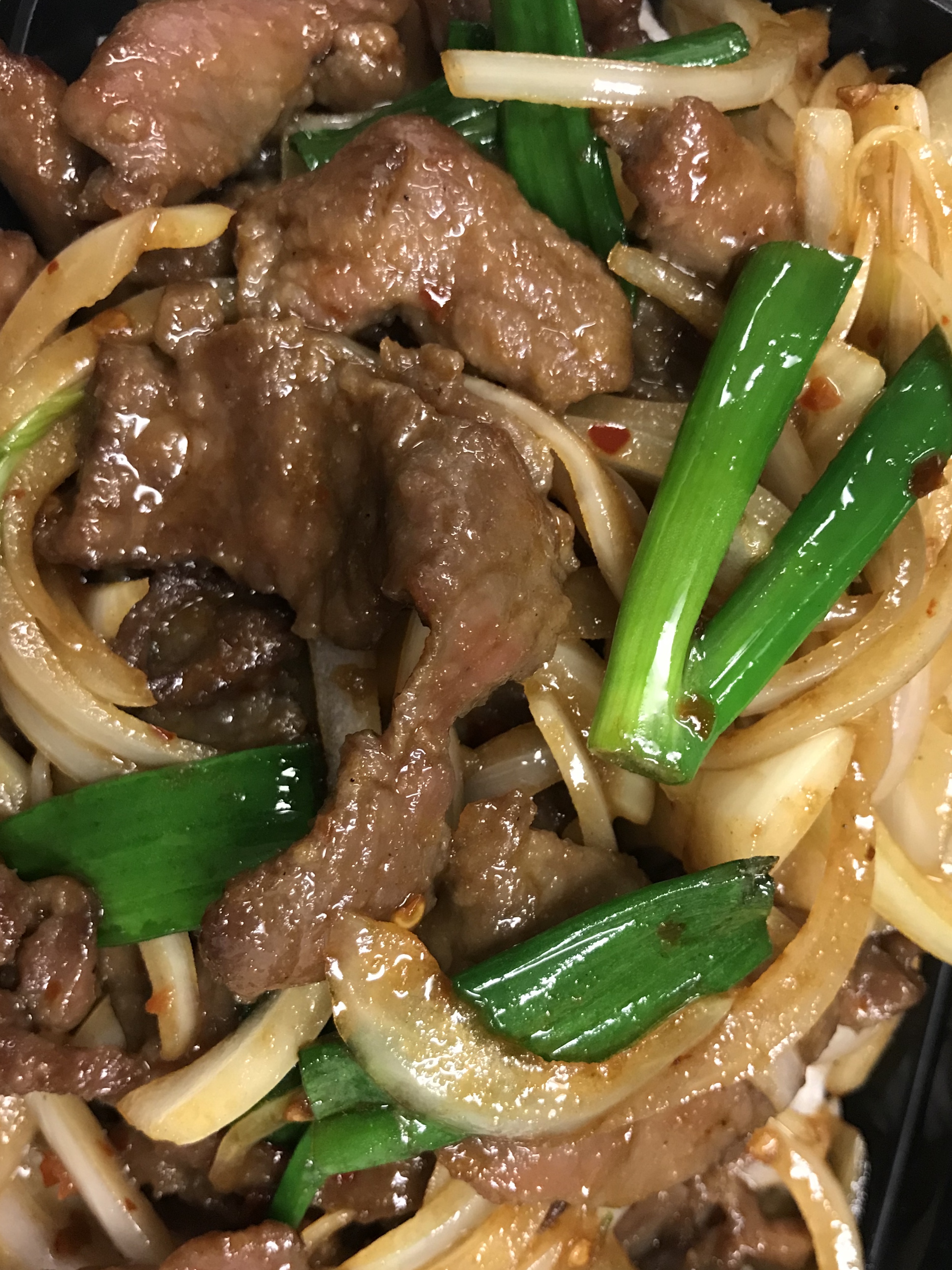 Order Mongolian Beef food online from Wang Chinese Cuisine store, Cathedral City on bringmethat.com