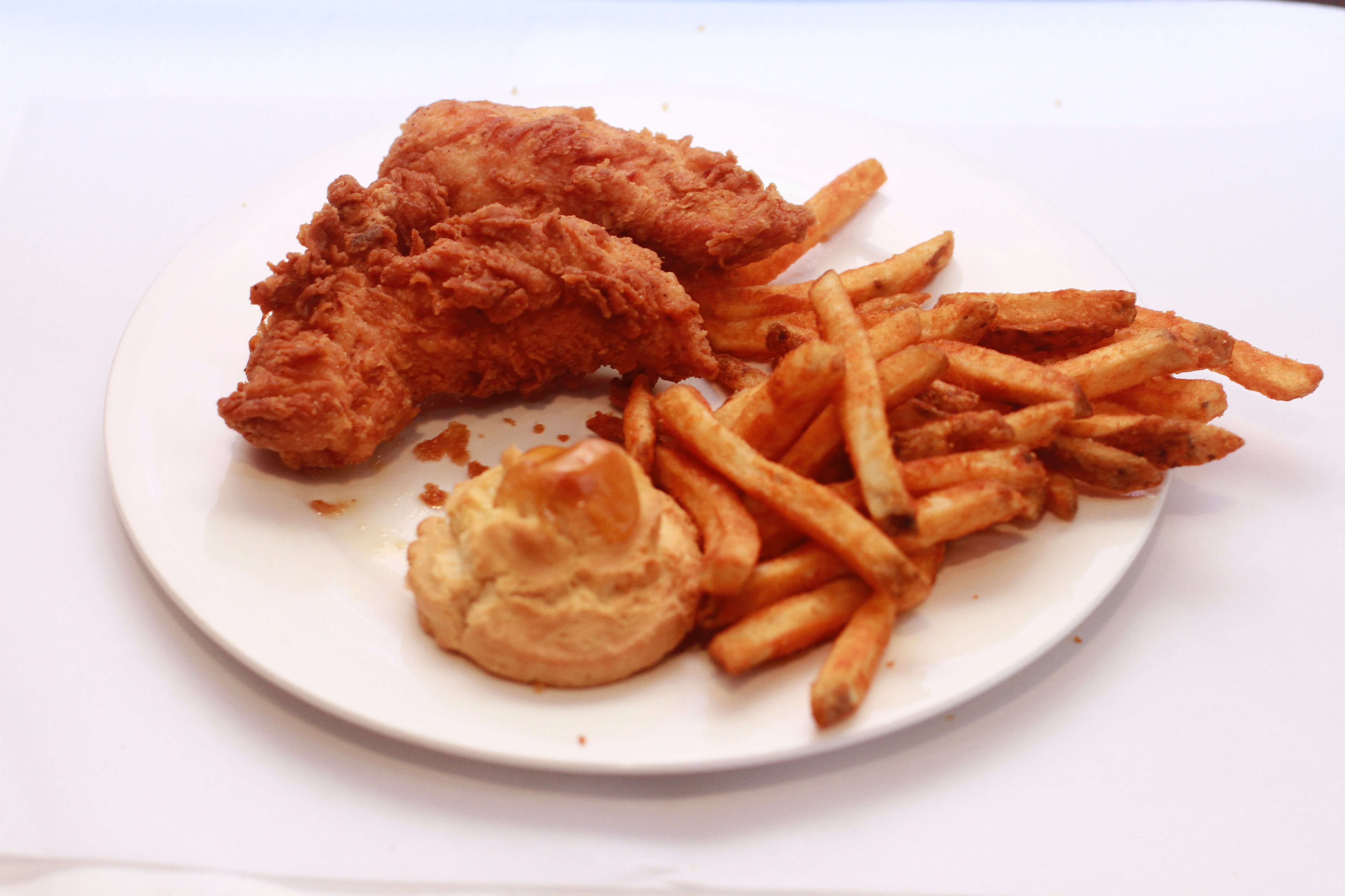 Order 2 pieces tenders and fries food online from I Heart Pizza Ny store, New York on bringmethat.com