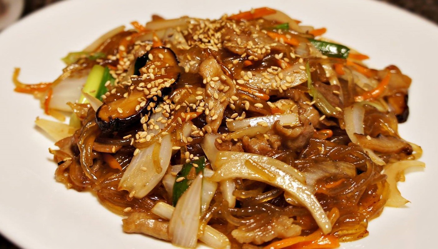 Order Japchae with Rice food online from Kimchi store, Savannah on bringmethat.com