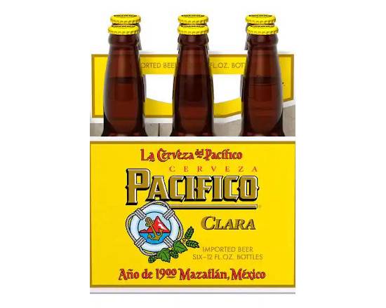 Order Pacifico Clara, 6pk-12oz bottle beer (4.4% ABV) food online from Tenderloin Liquor store, San Francisco on bringmethat.com