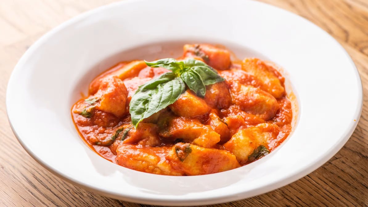 Order Gnocchi Bolognese - Pasta food online from Broccolino Pizza store, Brooklyn on bringmethat.com