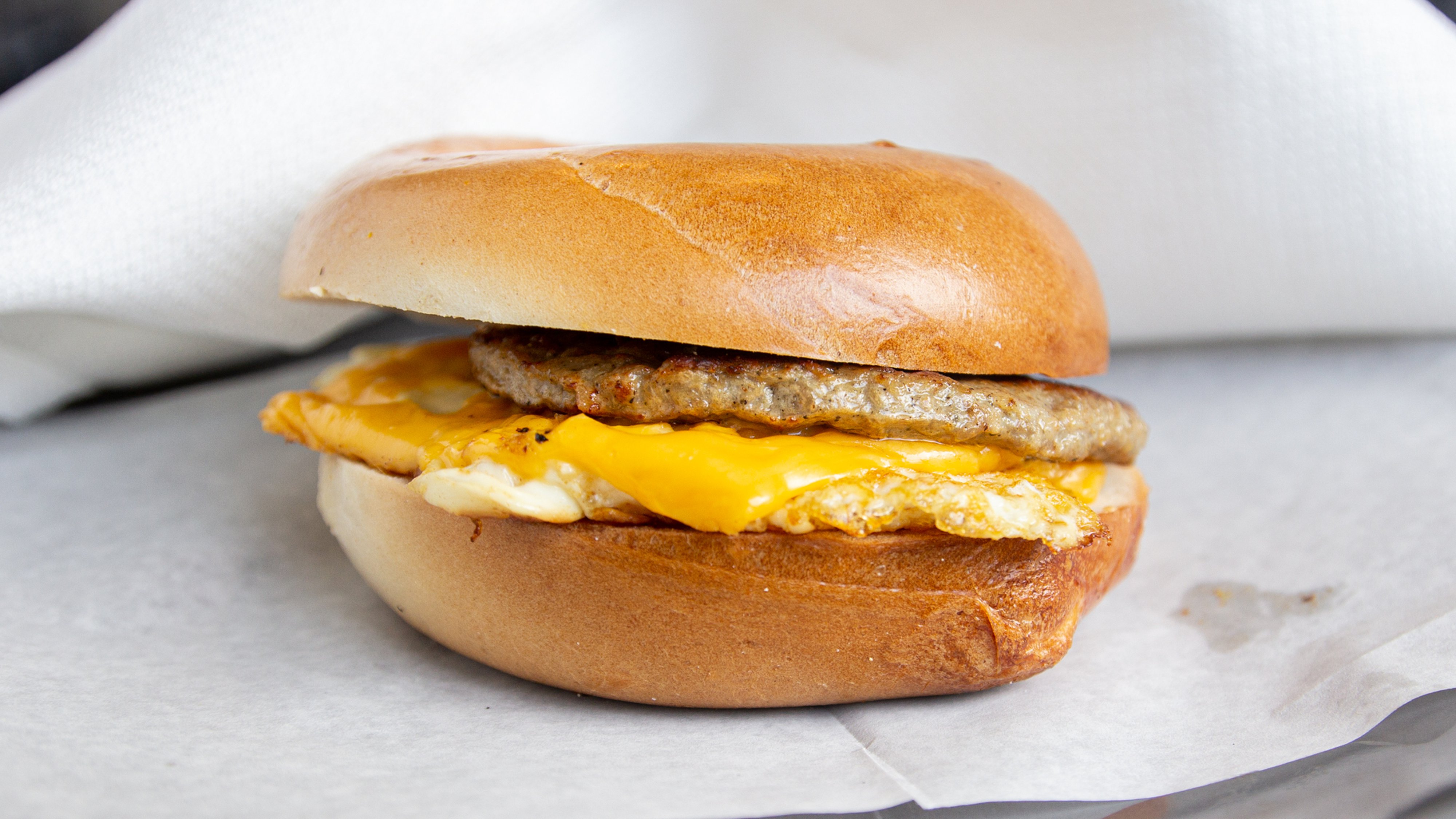 Order Sausage, Egg and Cheese food online from Daylight Restaurant & Bakery store, Hilliard on bringmethat.com