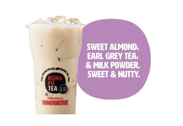 Order Almond Milk Tea food online from Kung Fu Tea store, Columbus on bringmethat.com