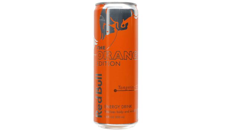 Order Red Bull The Orange Edition Tangerine Energy Drink food online from Trumbull Mobil store, Trumbull on bringmethat.com