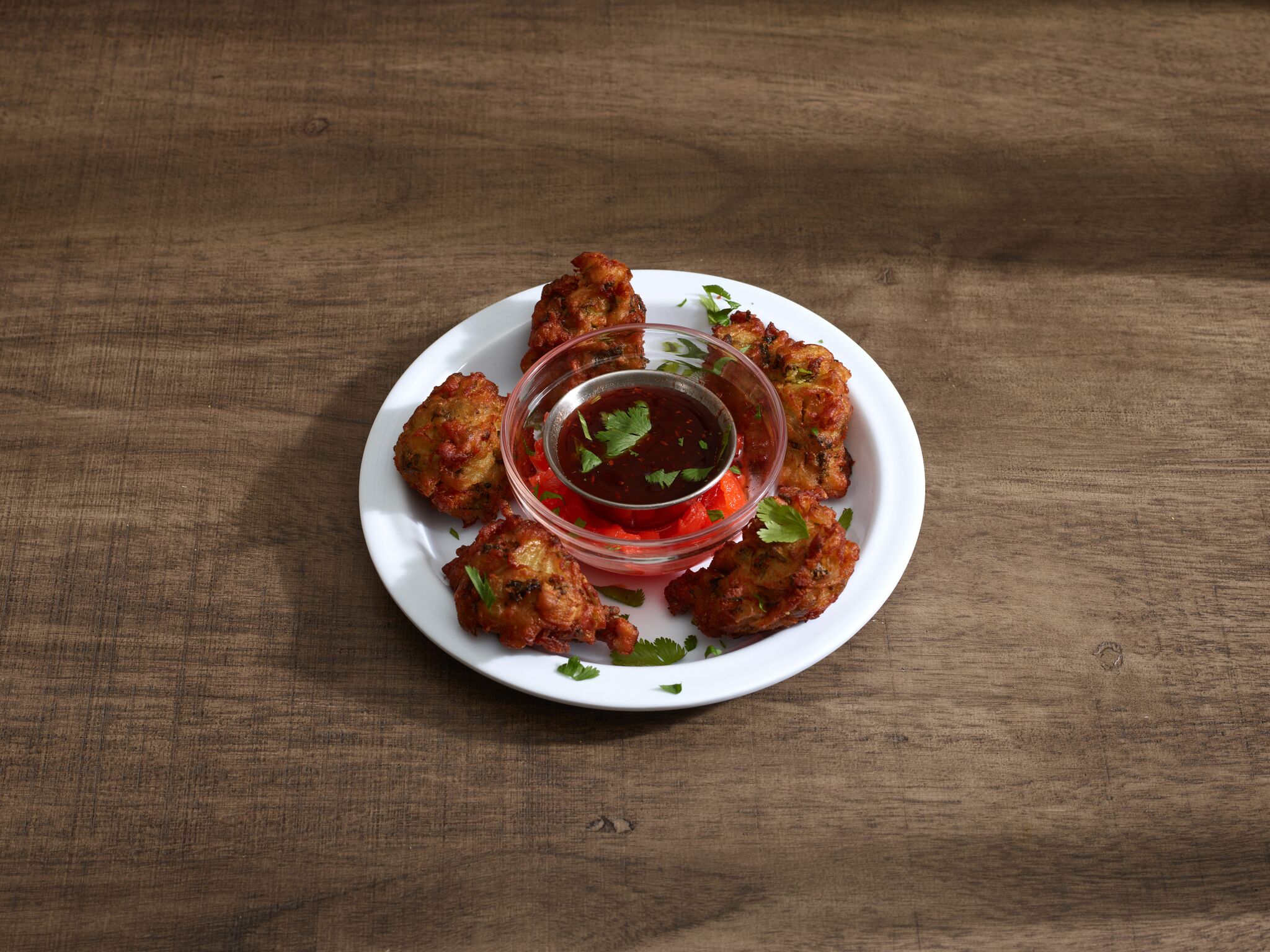 Order 5 Mixed Vegetable Pakoras food online from Taste of India store, Malden on bringmethat.com