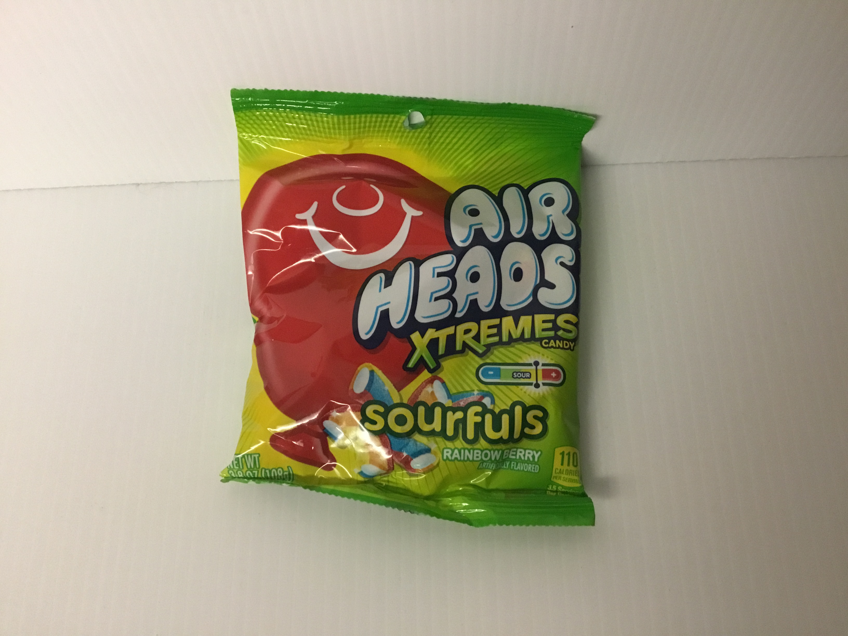 Order Air Heads Xtremes 3.8 oz food online from Just Dash It store, Englewood on bringmethat.com
