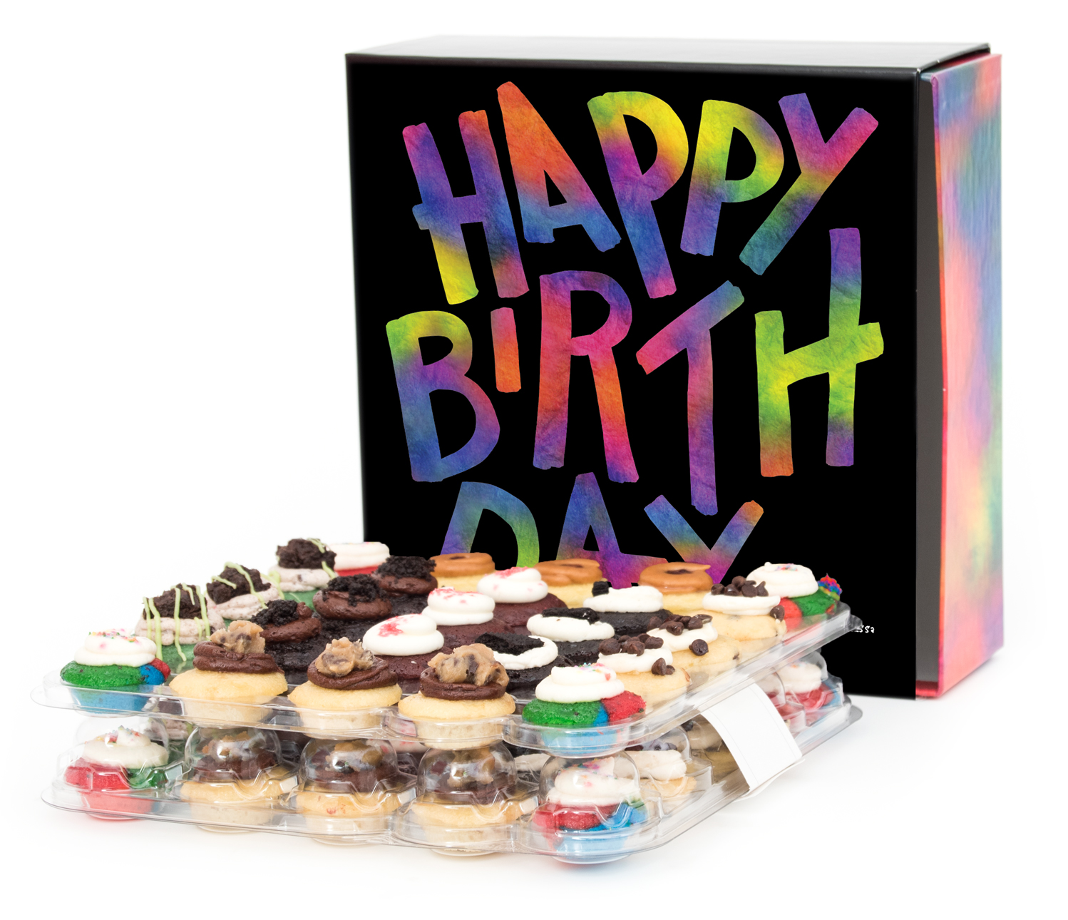 Order The Birthday 50-Pack Gift Box food online from Baked By Melissa store, Paramus on bringmethat.com