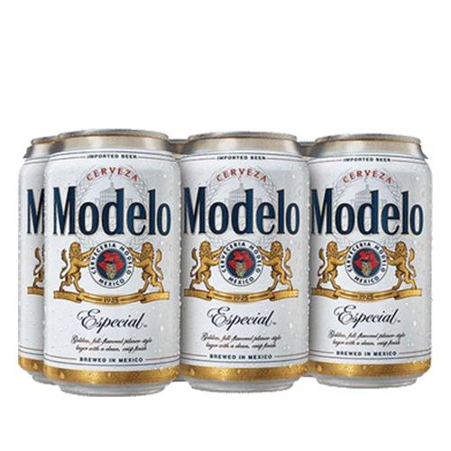 Order Modelo Cans - 12 oz Cans/6 Pack food online from Bottle Shop & Spirits store, Los Alamitos on bringmethat.com