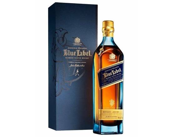 Order Johnnie walker blue label 750ml  food online from House Of Wine store, New Rochelle on bringmethat.com