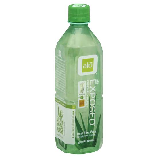 Order Alo Exposed Real Aloe Vera Juice Original & Honey (16.9 oz) food online from Rite Aid store, DEPEW on bringmethat.com